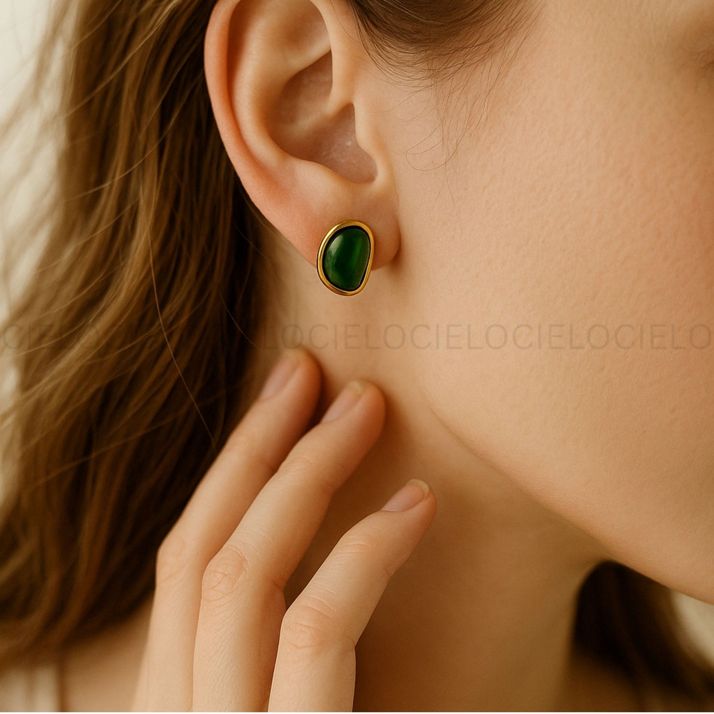 Velvet Gem Studs