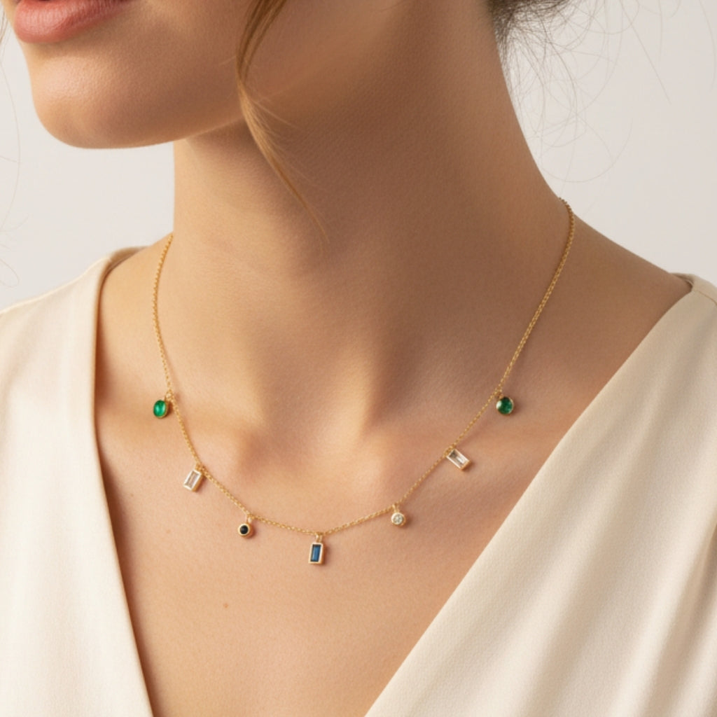 Celeste Charm Necklace