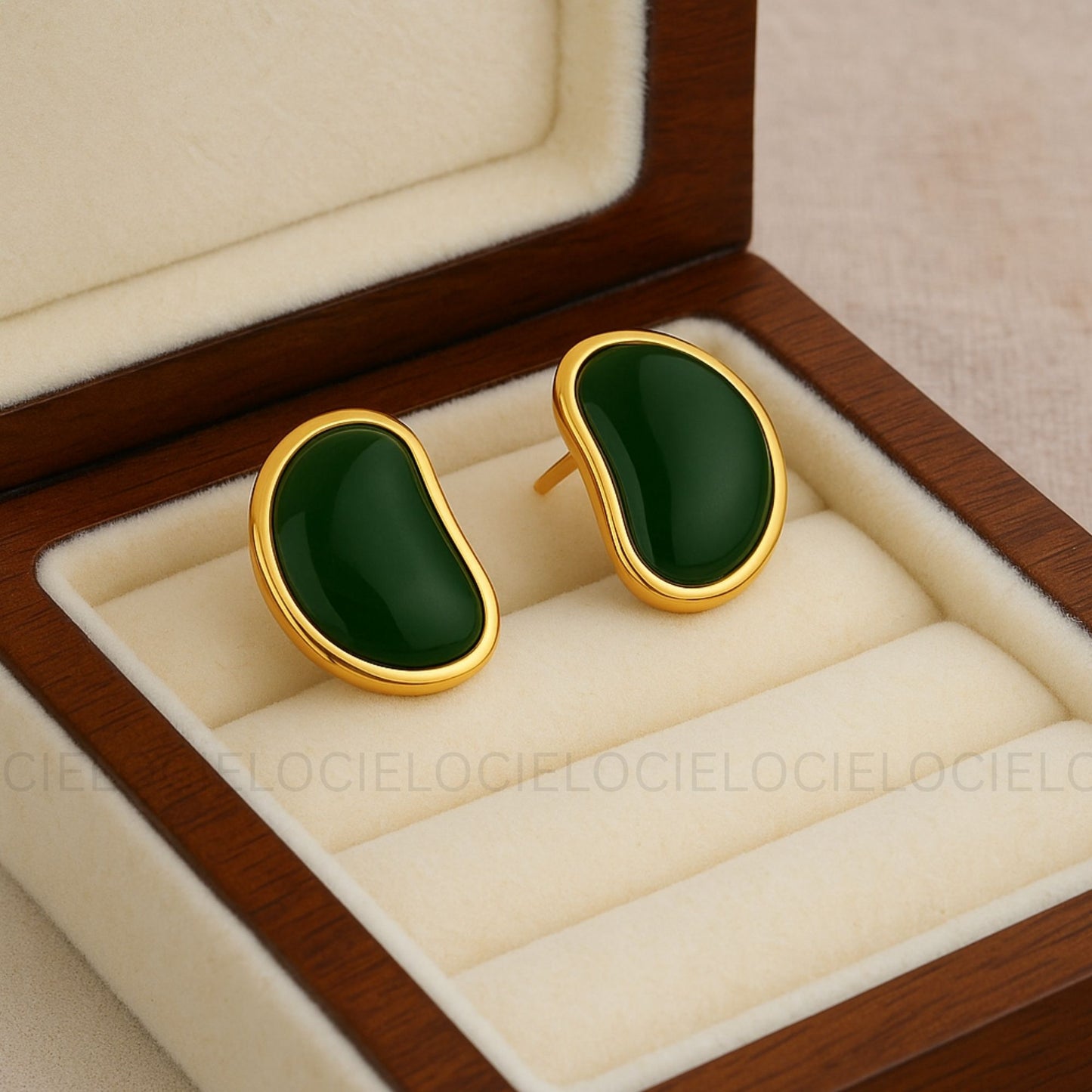 Velvet Gem Studs