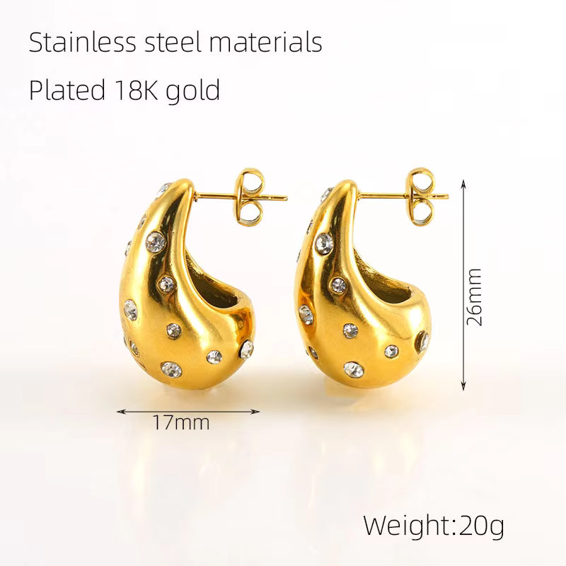 Dewdrop Dazzle Studs