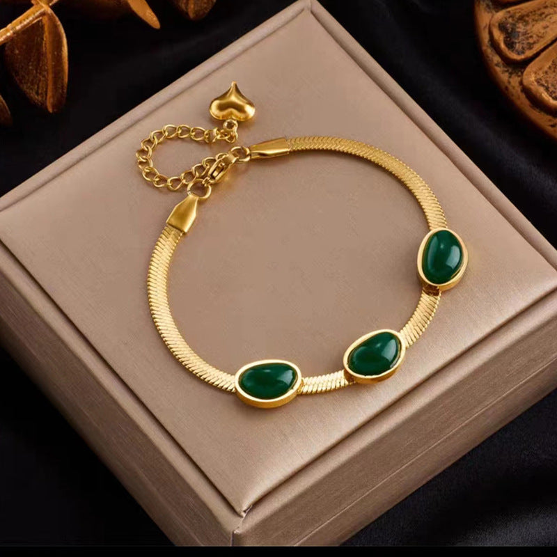Emerald Muse Bracelet