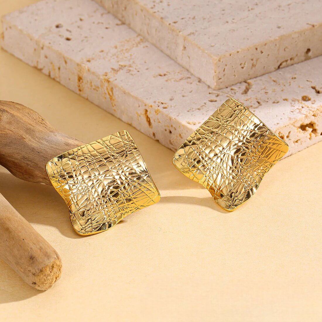 Luxe Fold Studs