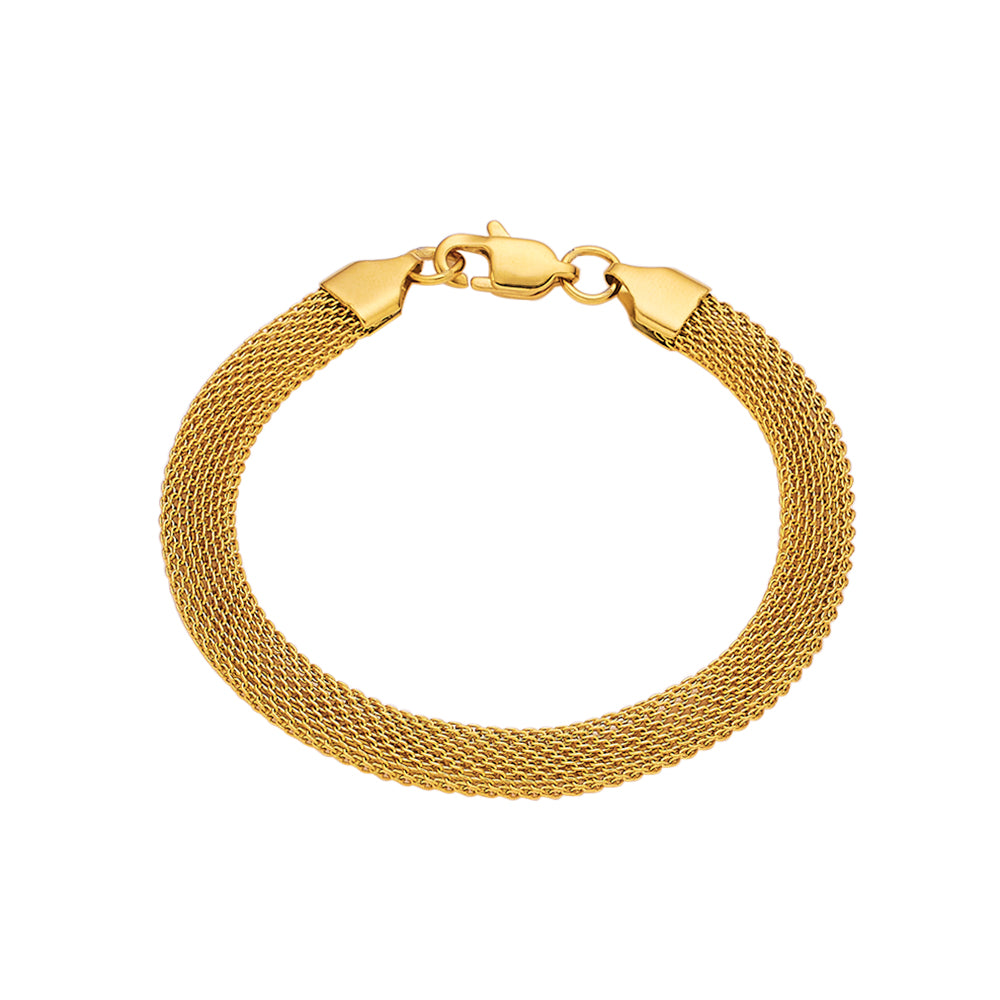 Golden Mesh Bracelet