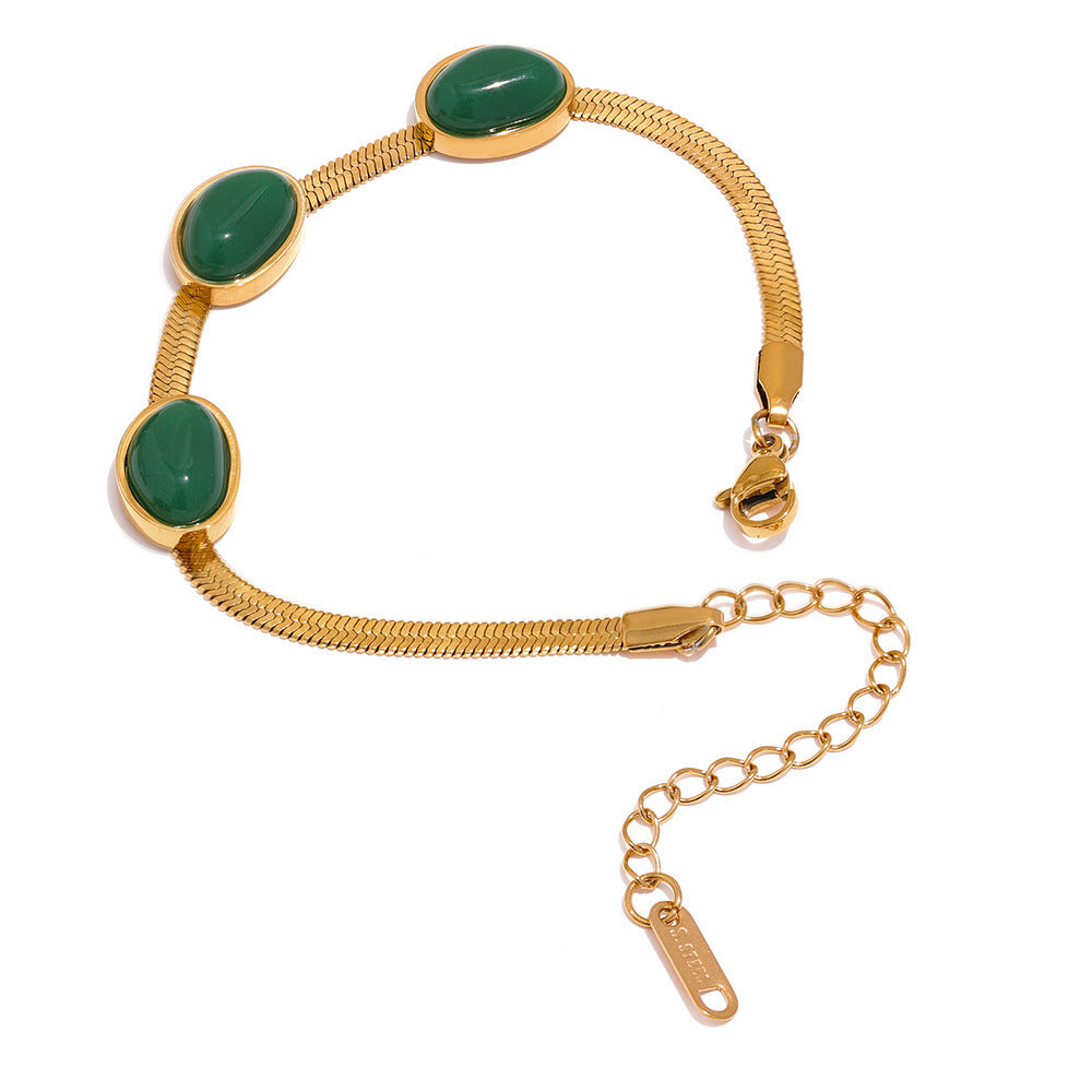 Emerald Muse Bracelet