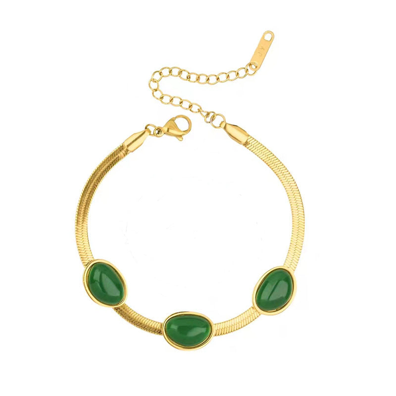 Emerald Muse Bracelet