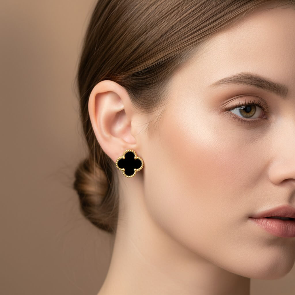 Clover Luxe Studs