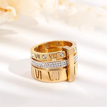 Golden Trio Ring