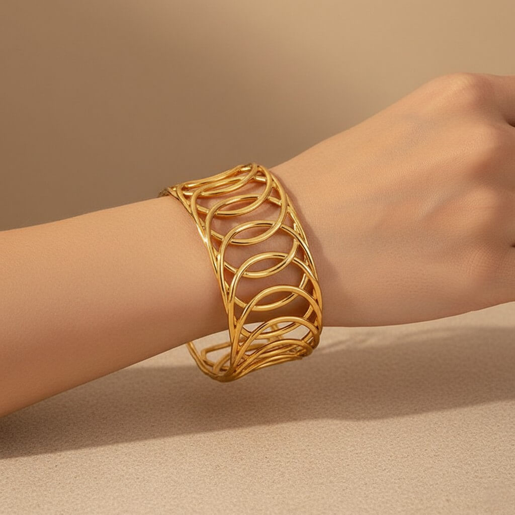 Auric Wave Cuff