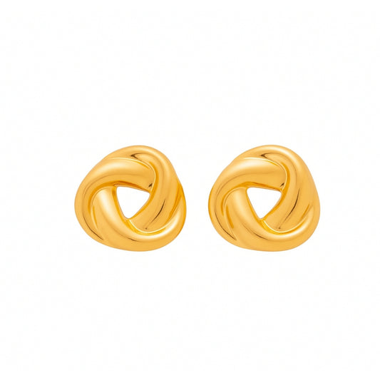 Luxe Knot Studs