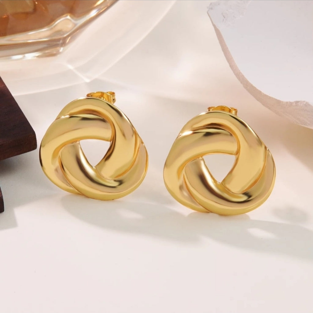 Luxe Knot Studs