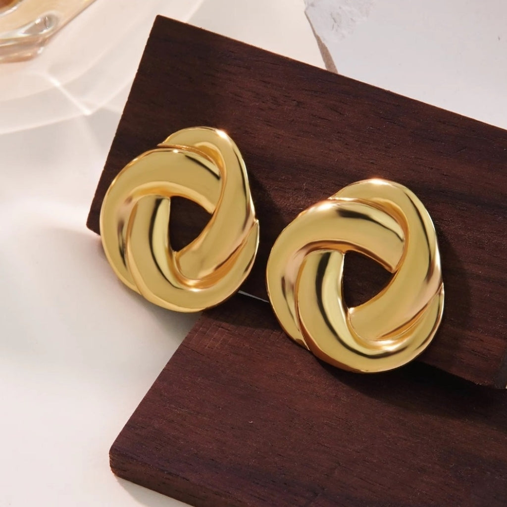Luxe Knot Studs
