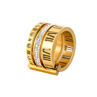 Golden Trio Ring